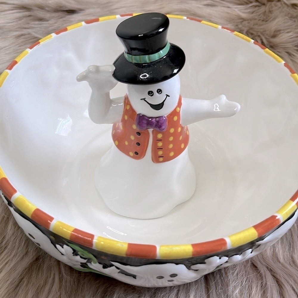 Halloween Ghost Ceramic Dish - Picture 2 of 8